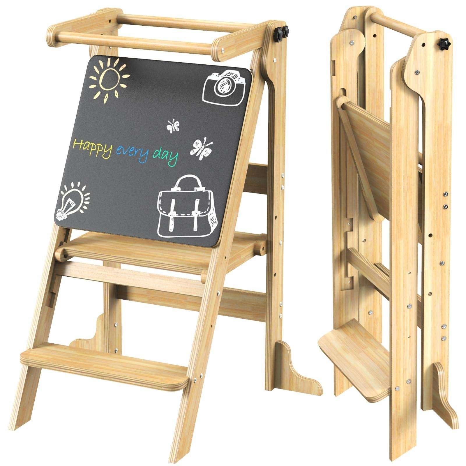 Step Stool Blackboard