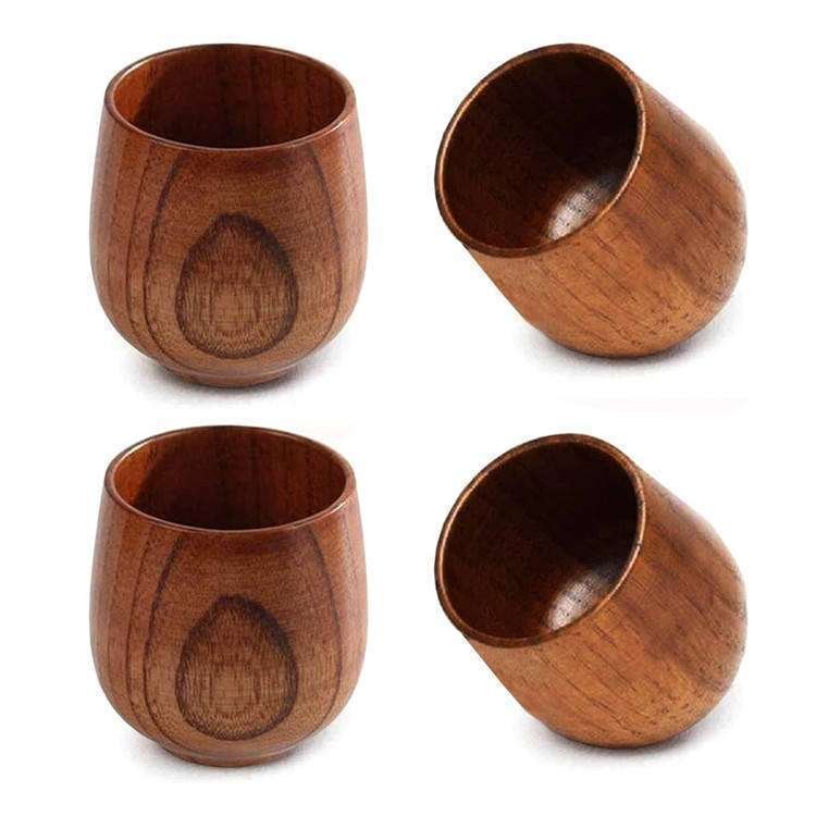 Glass cups with bamboo lids wholesale 13 Tea Cup