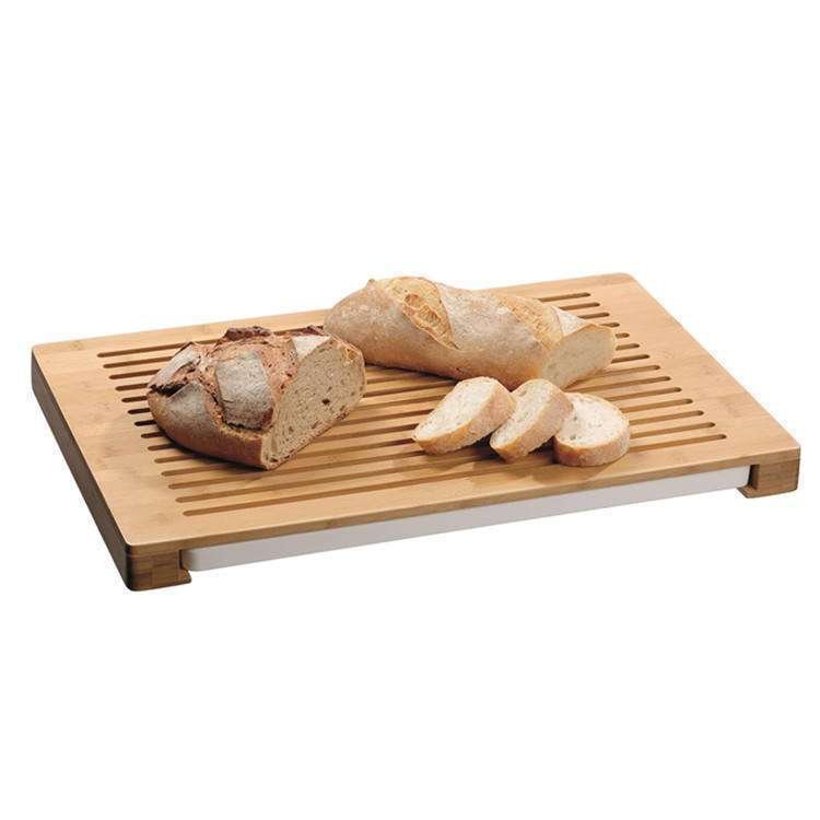 Bread Slicer Chopping Board With Crumb Tray