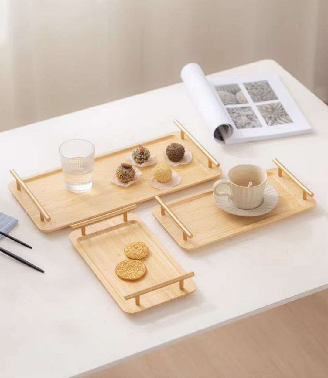 Bamboo trays wholesale 5 Storage Tray 2