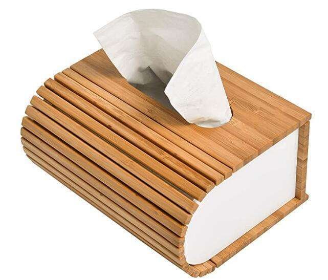 Bamboo boxes wholesale 17 Tissue Box 2