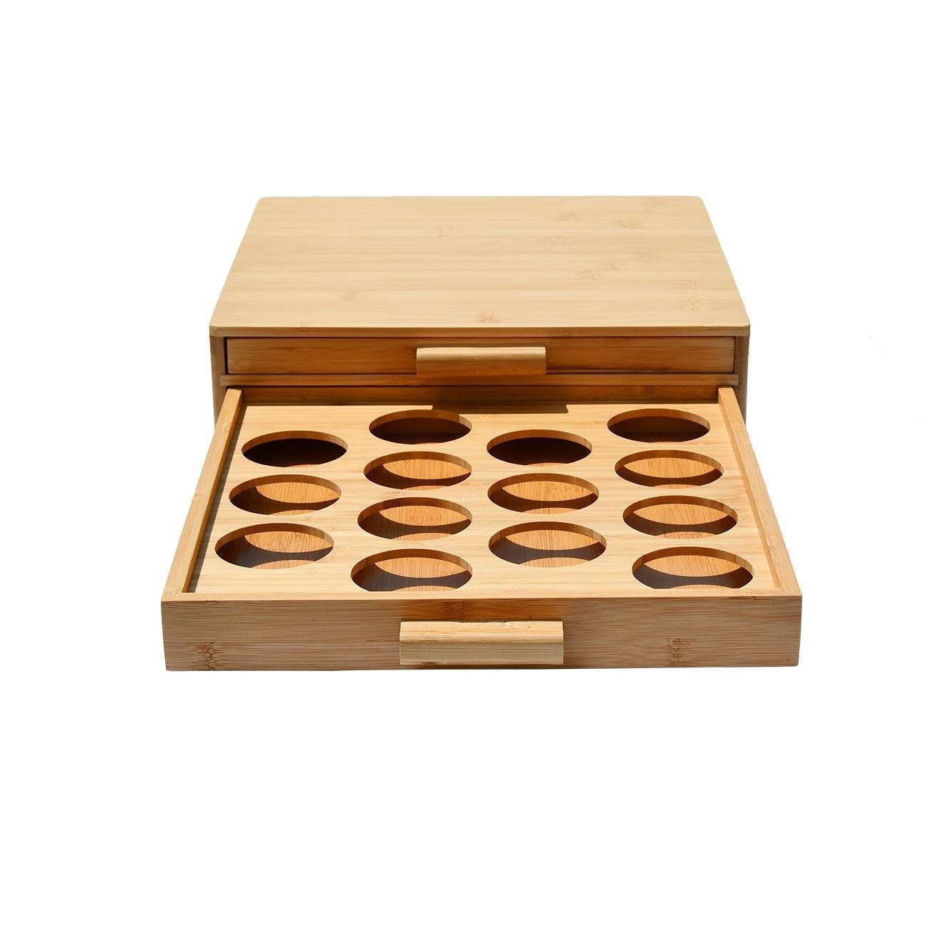 Coffee Pod Capsule Holder With Drawers