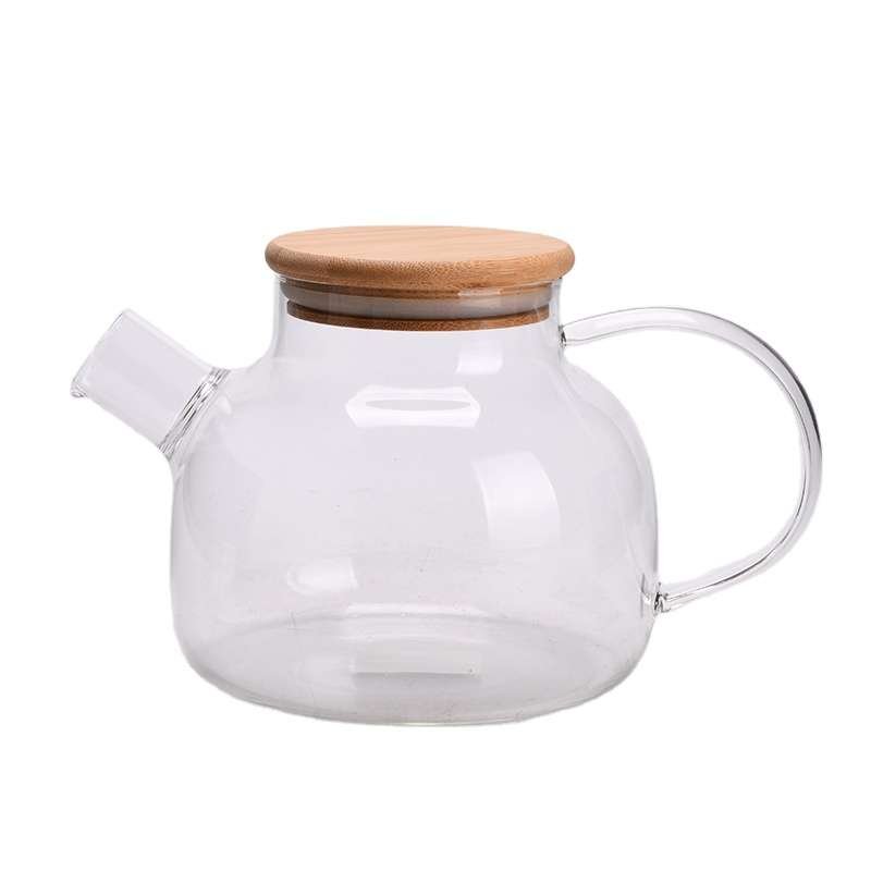 Custom glass teapot