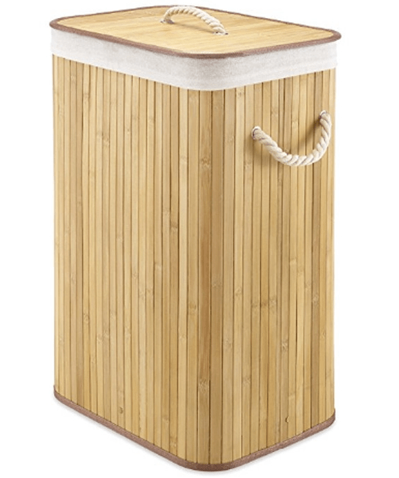 Bamboo boxes wholesale 3 Laundry Storage Box